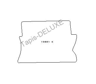 Tapis de coffre pour Chevrolet Nexia du 05/1995-1997