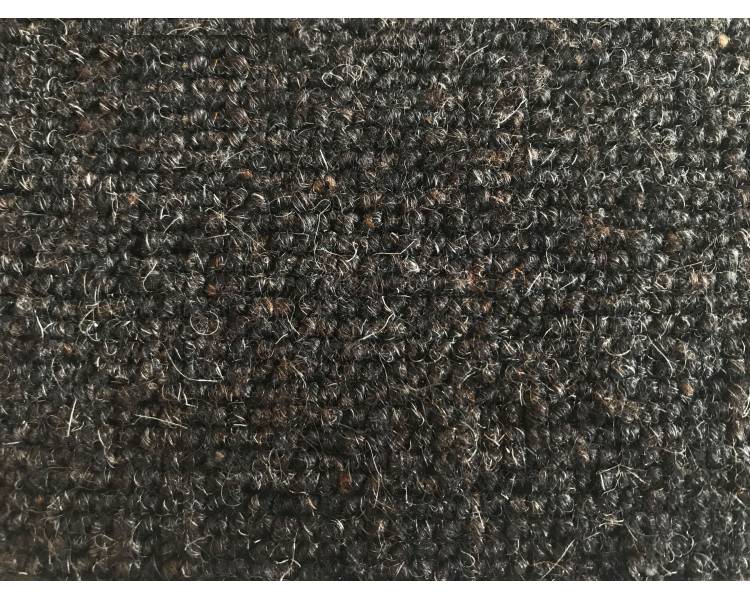 Classic Car Carpet by the Metre in Square Weave Black B300