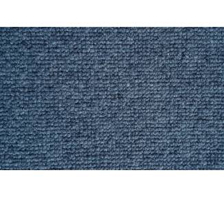 Moquette de Voiture Bouclé en Laine Bleu Pigeon B303