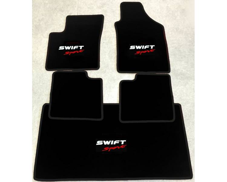 Tapis de sol et de coffre voiture pour Suzuki Swift Sport type AZ