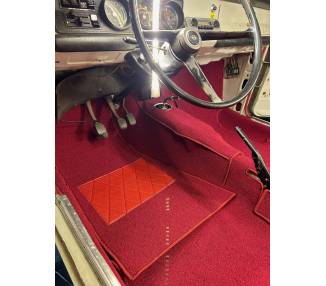 Complete interior carpet kit for Opel Kadett B 1.9 l from 1965-1973 (only LHD)