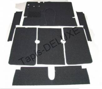 Complete interior carpet kit for Opel Kapitän type 51 from 1951-1953 (only LHD)