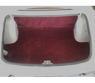 Trunk carpet for Volvo P1800S Coupé with hole for the passage of the tank pipe 1963-1969