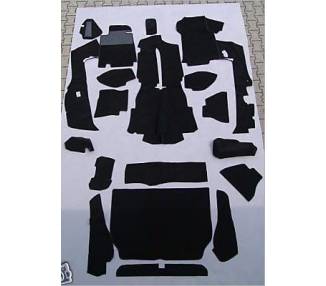 Complete interior carpet kit for Porsche 928 4,5L manual or automatic transmission from 1977-1979 (only LHD)