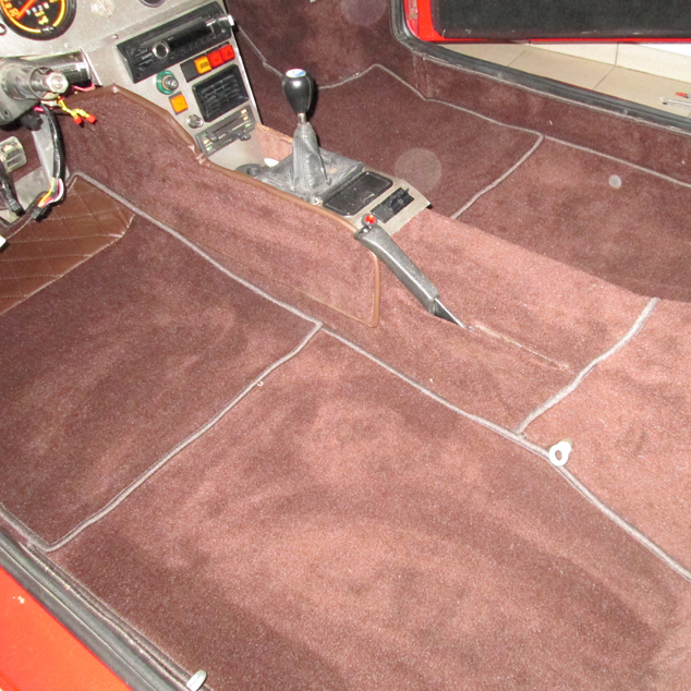 Complete interior carpet kit for Alpine A310 V6 from 1977-1985 non turbo (only LHD)