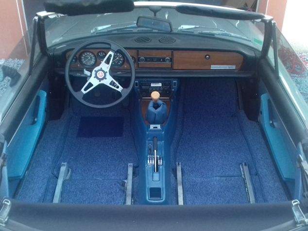 Komplettausstattung für Fiat 124 Spider Typ CS - DS 1970-1985