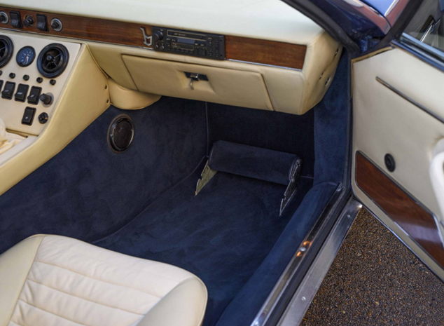 Complete interior carpet kit for Lamborghini Espada series III from 1968-1978 (only LHD)