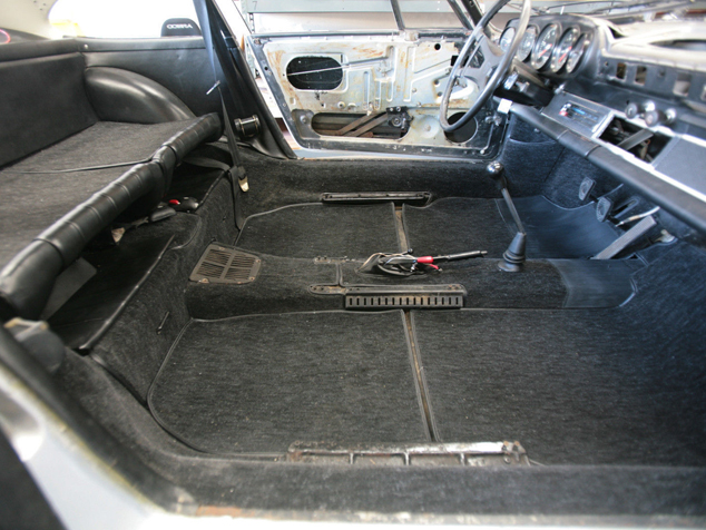 Complete interior carpet kit for Porsche 911/912 Targa F series long wheelbase from 1969-1973 (only LHD)